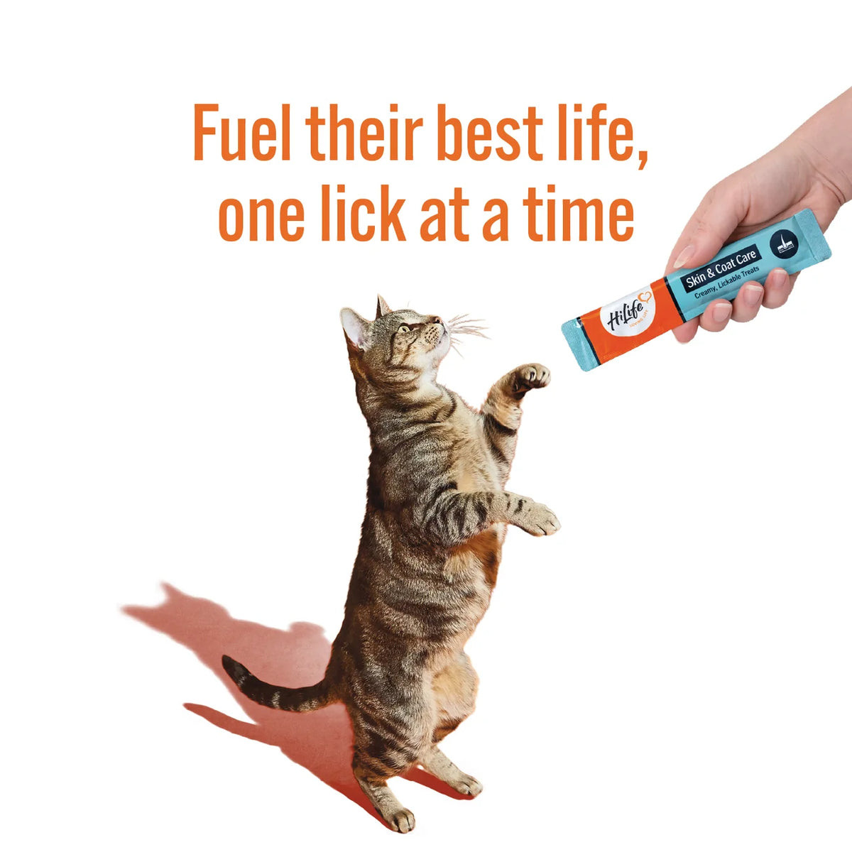 HiLife Skin & Coat Care Lickable Cat Treats