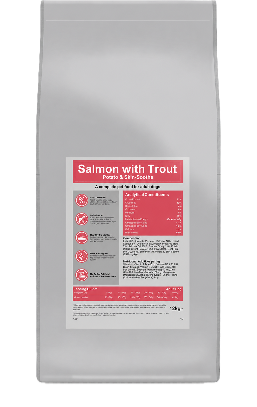 Tora Heritage Salmon Skin & Coat Adult Dog Food