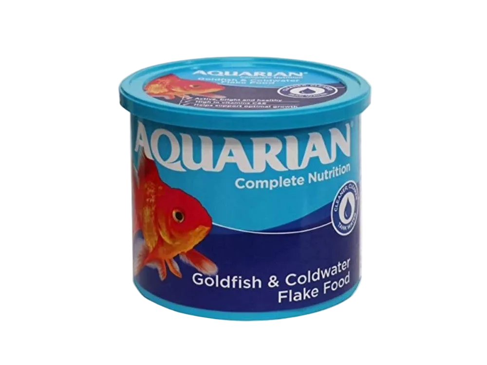 Aquarian Goldfish Food Flakes