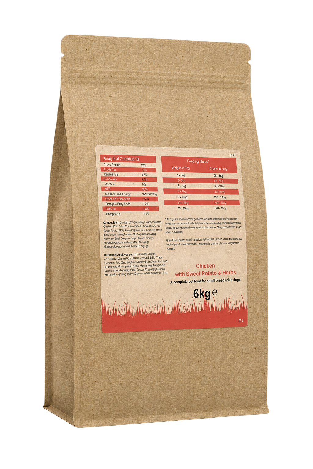 Tora Instinct Chicken Small Breed Adult Dog Food