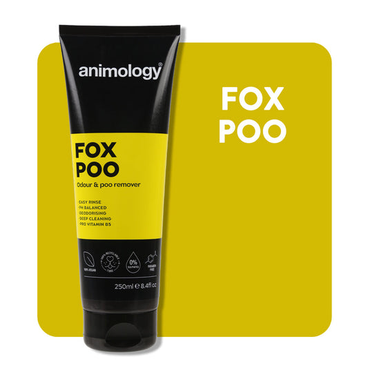 Animology Fox Poo Dog Shampoo 250ml product tube