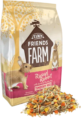 Tiny Friends Farm Russel Rabbit Carrot and Timothy Mix product view