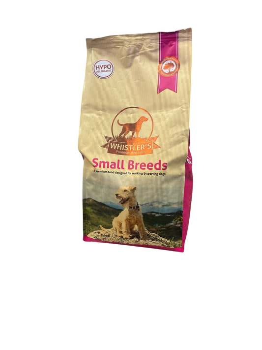 Whistler's Small Breeds Chicken dry dog food bag product view