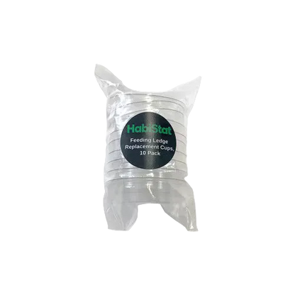 HabiStat Arboreal Feeding Ledge Replacement Cups 10 Pack