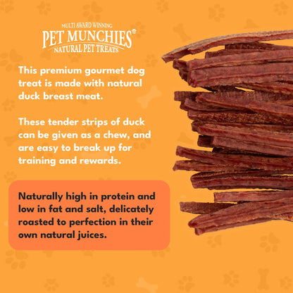 Pet Munchies Duck Strips