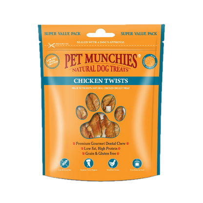 Pet Munchies Chicken Twists Dog Treats