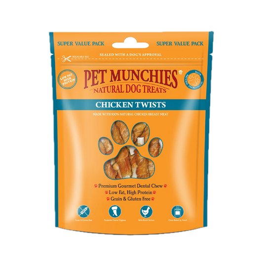 Pet Munchies Chicken Twists Dog Treats