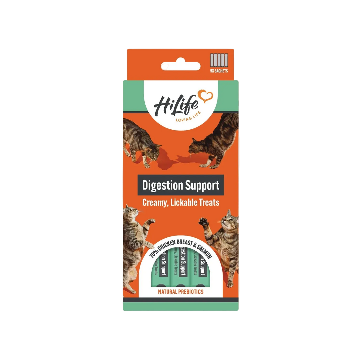 HiLife Digestive Support Lickable Cat Treats