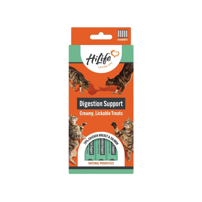 HiLife Digestive Support Lickable Cat Treats