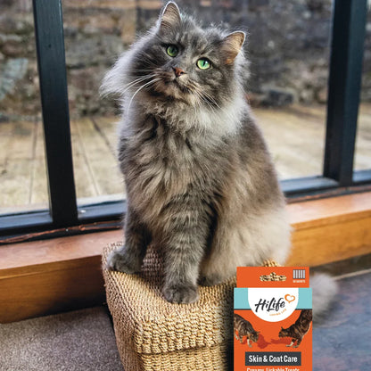HiLife Skin & Coat Care Lickable Cat Treats