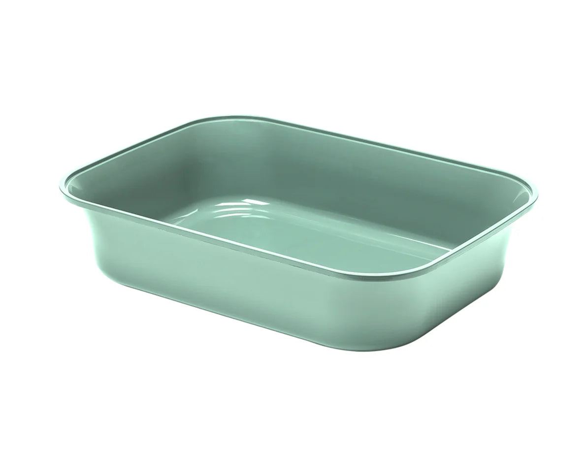 Vadigran Billy open green cat litter tray 50 x 37.5 x 12 cm