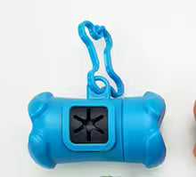 Bone-Shaped Poo Bag Dispenser with Roll
