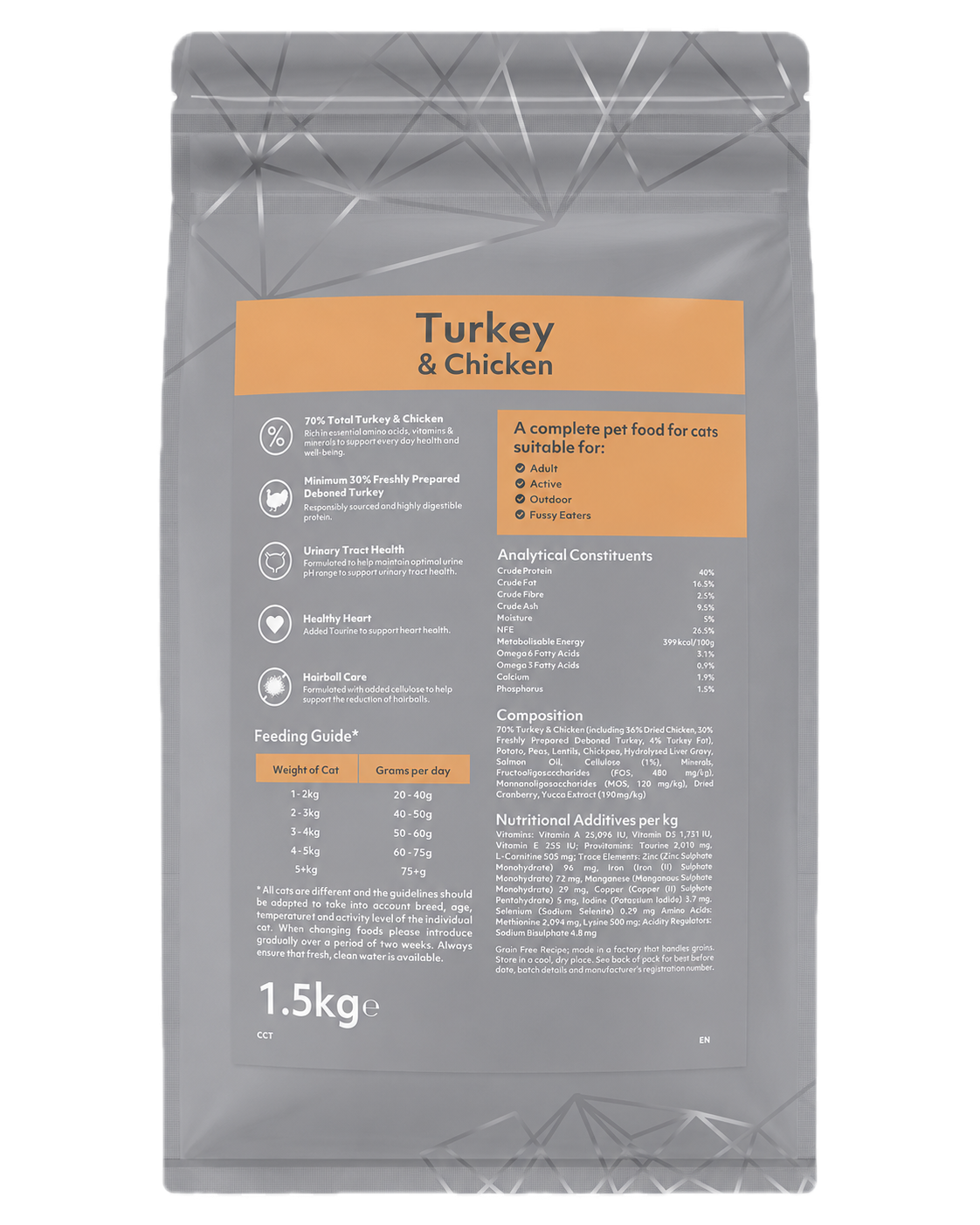 Tora Instinct Turkey & Chicken Adult Cat Food