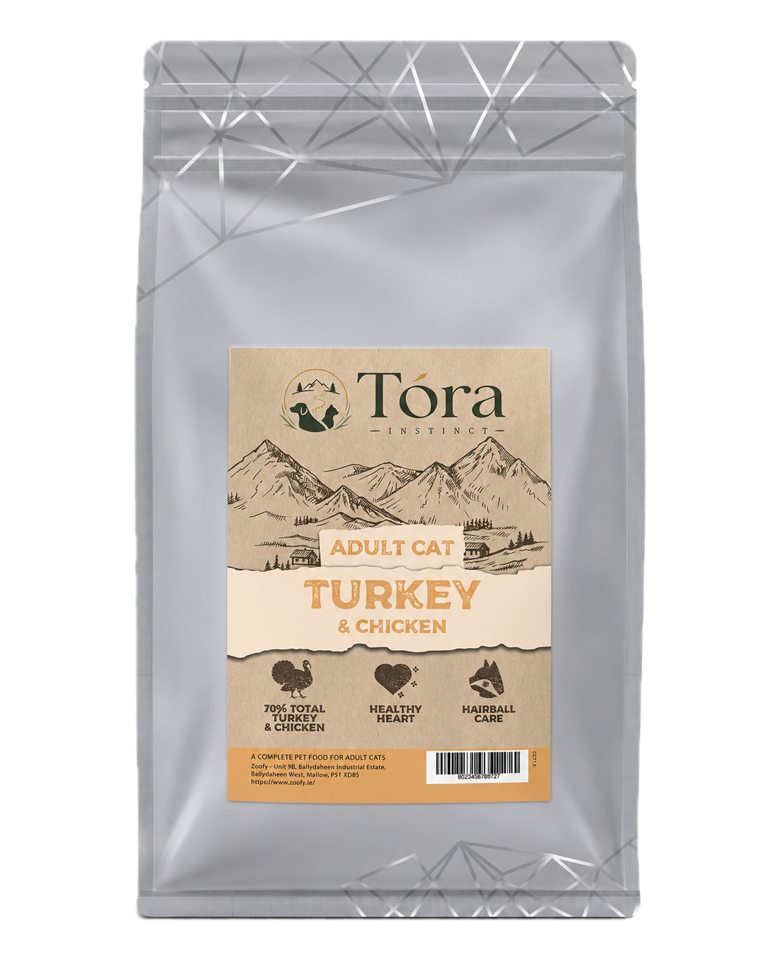 Tora Instinct Turkey & Chicken Adult Cat Food