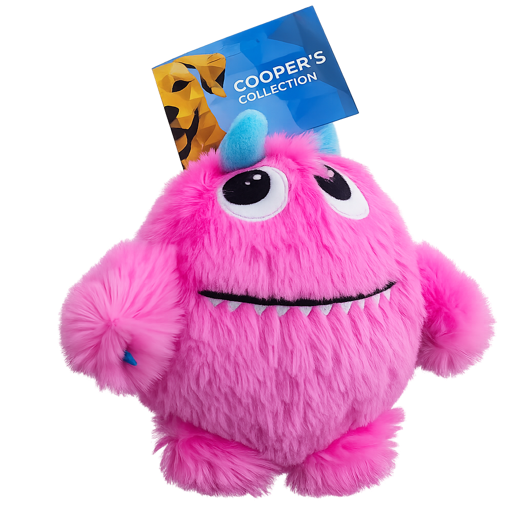 Mini Misfits Plush Dog Toy