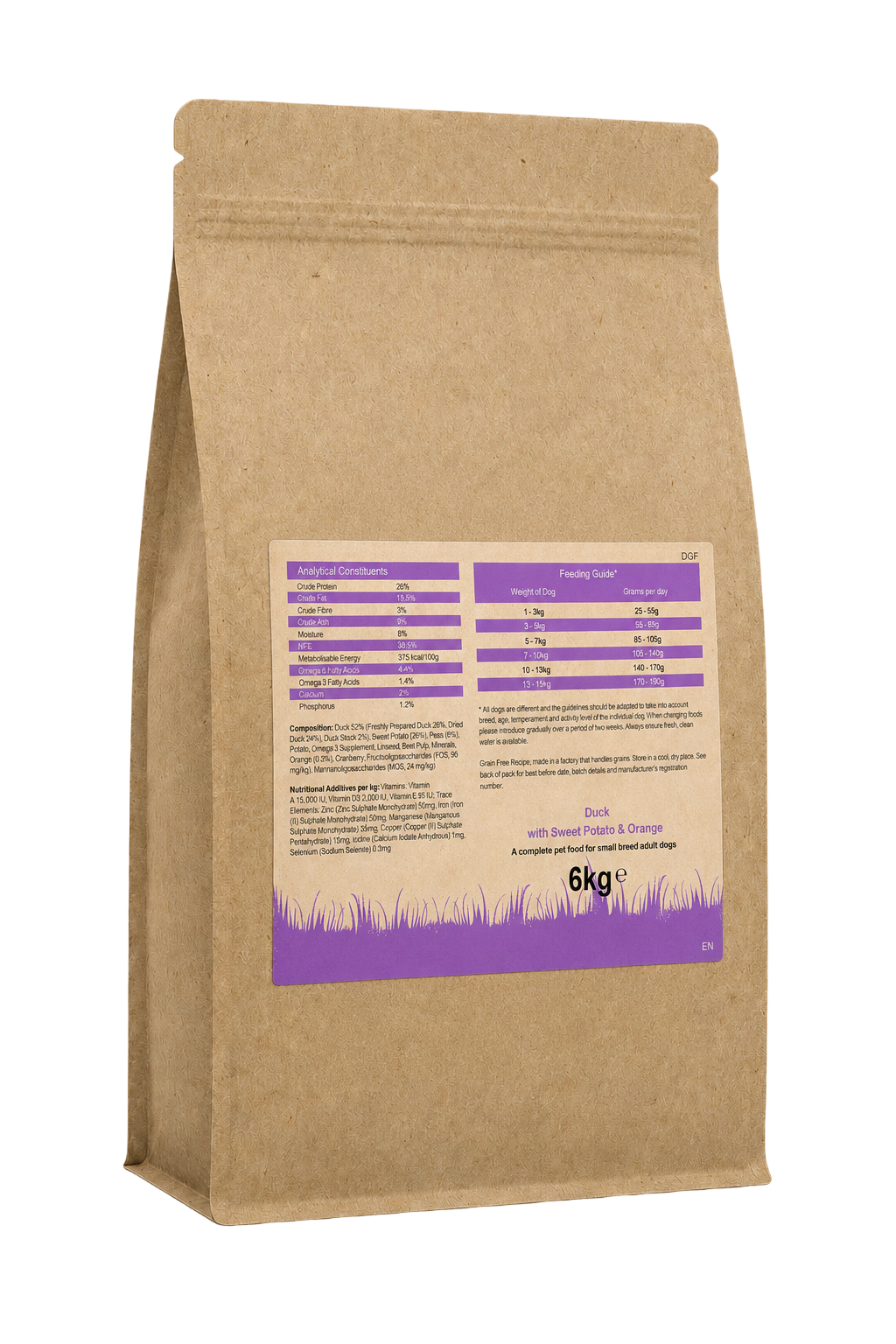 Tora Instinct Duck Small Breed Adult Dog Food