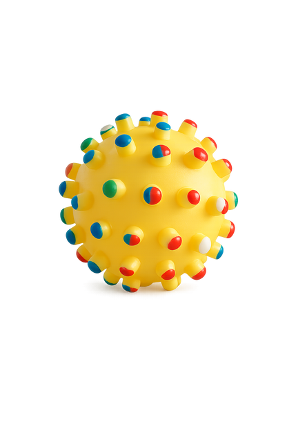 Textured Squeaky Dog Ball