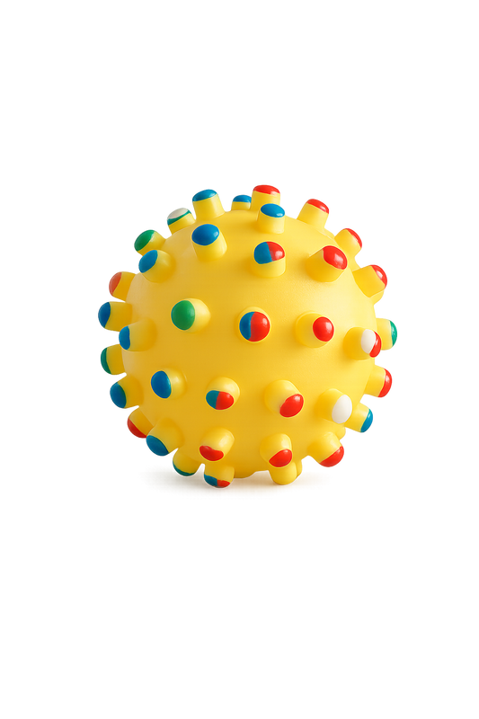 Textured Squeaky Dog Ball