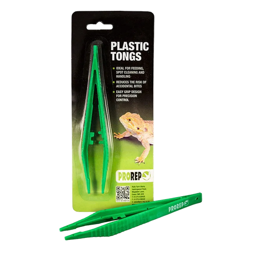 ProRep Plastic Reptile Feeding Tongs 10cm