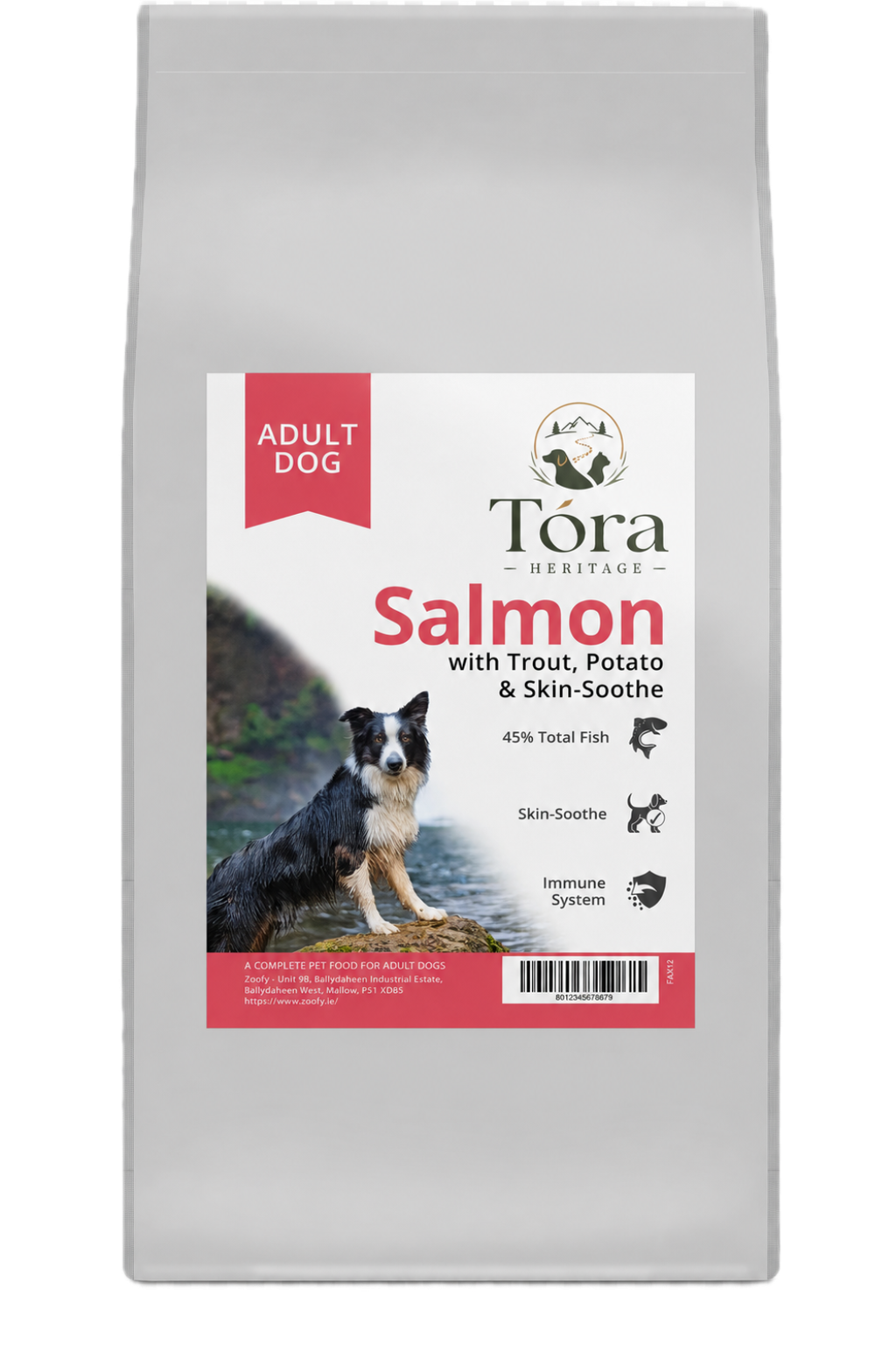 Tora Heritage Salmon Skin & Coat Adult Dog Food