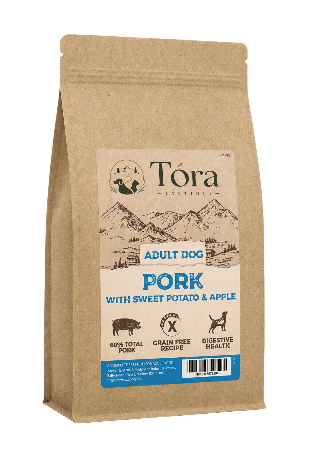 Tora Instinct Pork Adult Dog Food