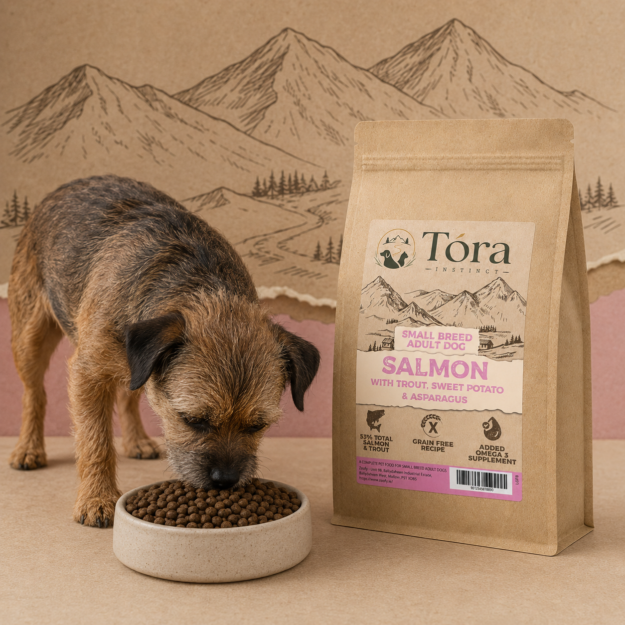 Tora Instinct Salmon Small Breed Adult Dog Food