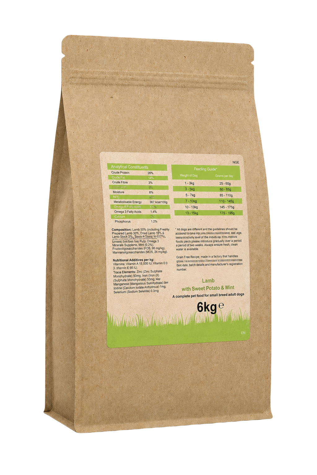 Tora Instinct Lamb Small Breed Adult Dog Food