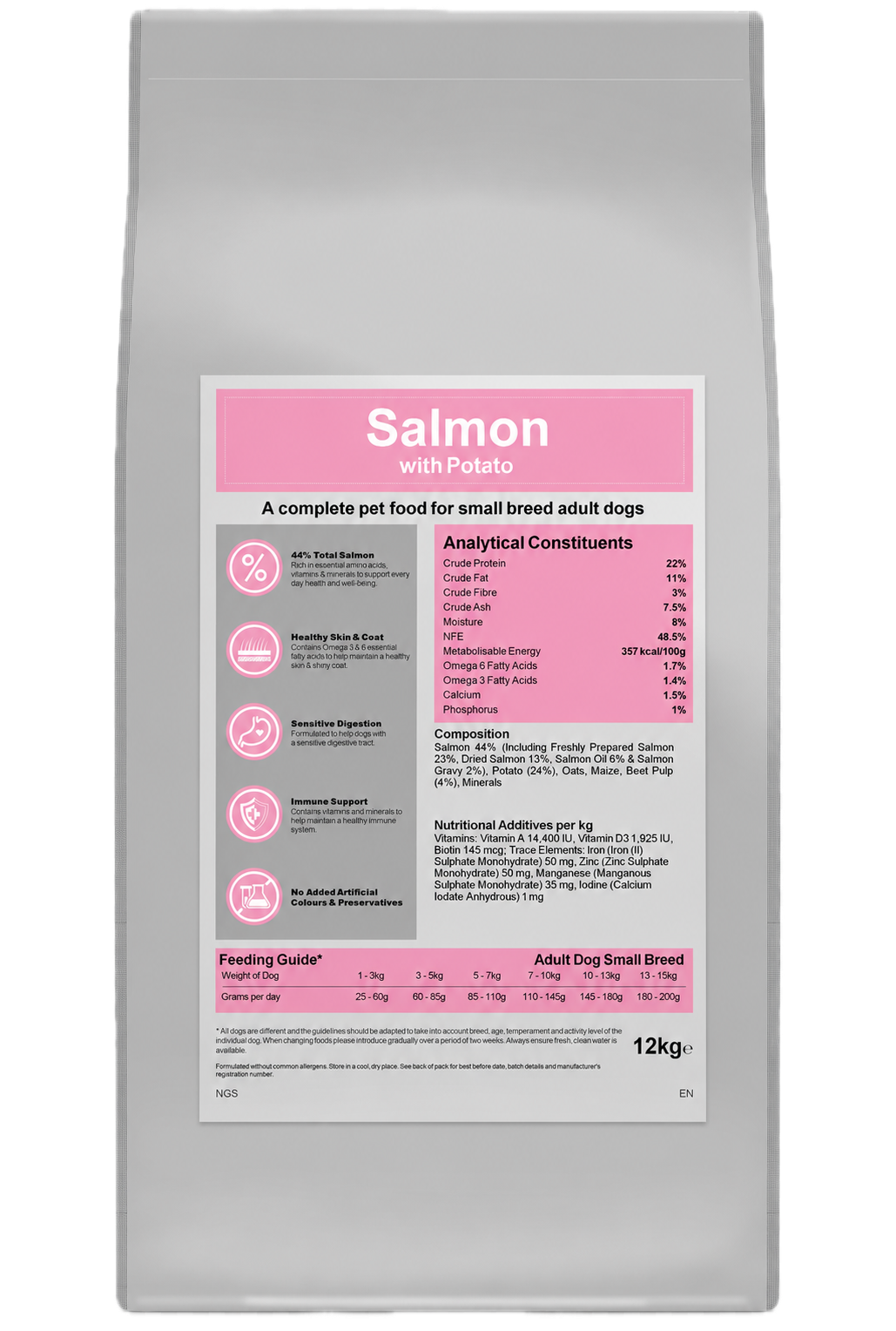 Tora Heritage Salmon Small Breed Adult Dog Food