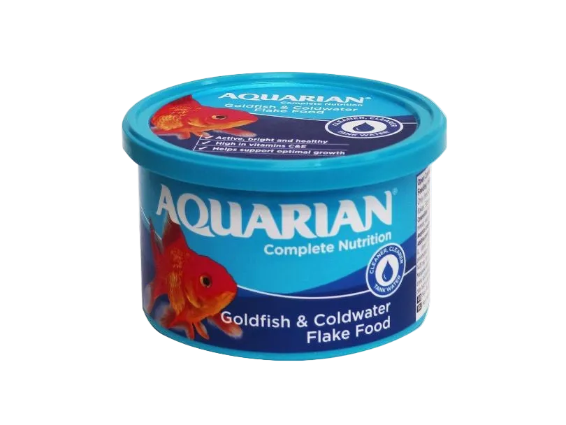 Aquarian Goldfish Food Flakes
