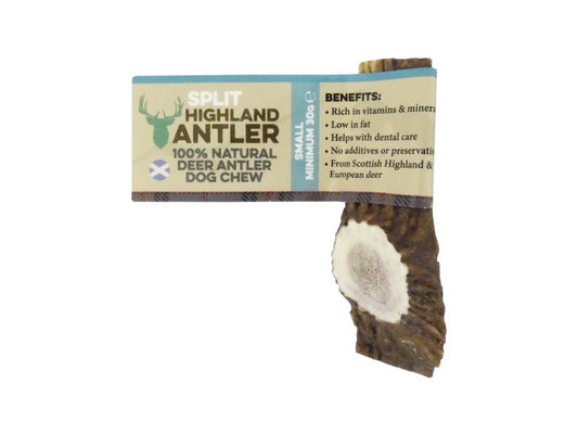 Antos Natural Split Stagbar Dog Chew