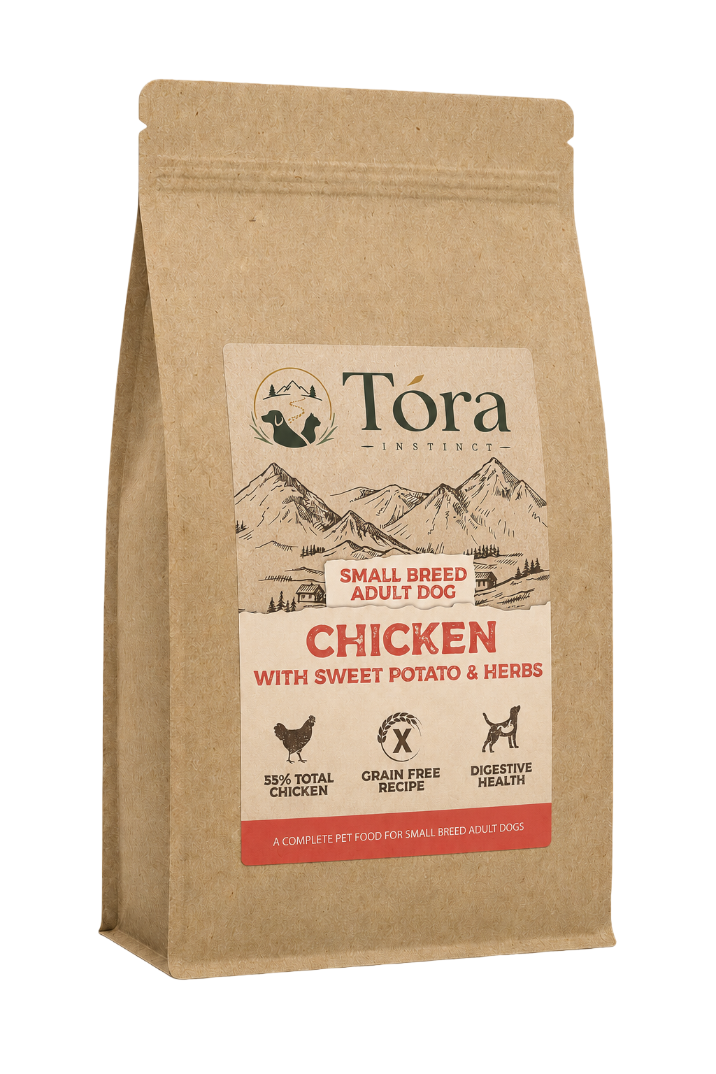 Tora Instinct Chicken Small Breed Adult Dog Food