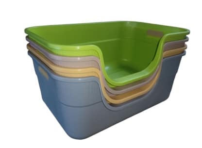 Val's high-sided cat litter tray product image