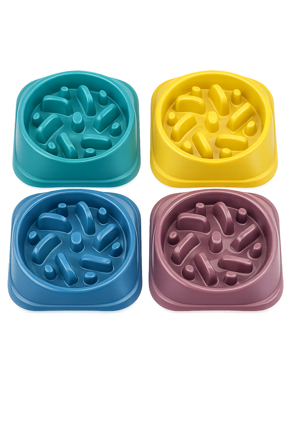 Large Slow Feeder Pet Bowl