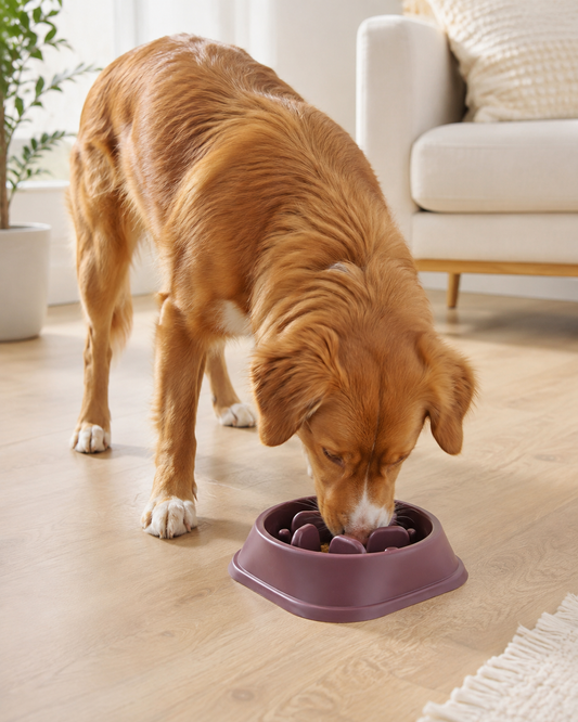Large Slow Feeder Pet Bowl