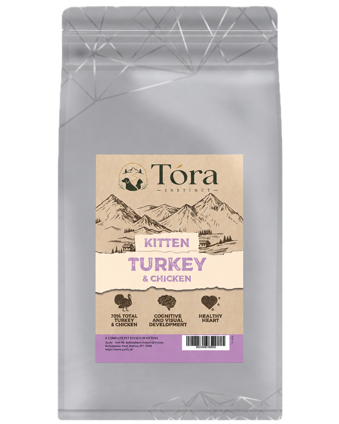 Tora Instinct Turkey & Chicken Kitten Food