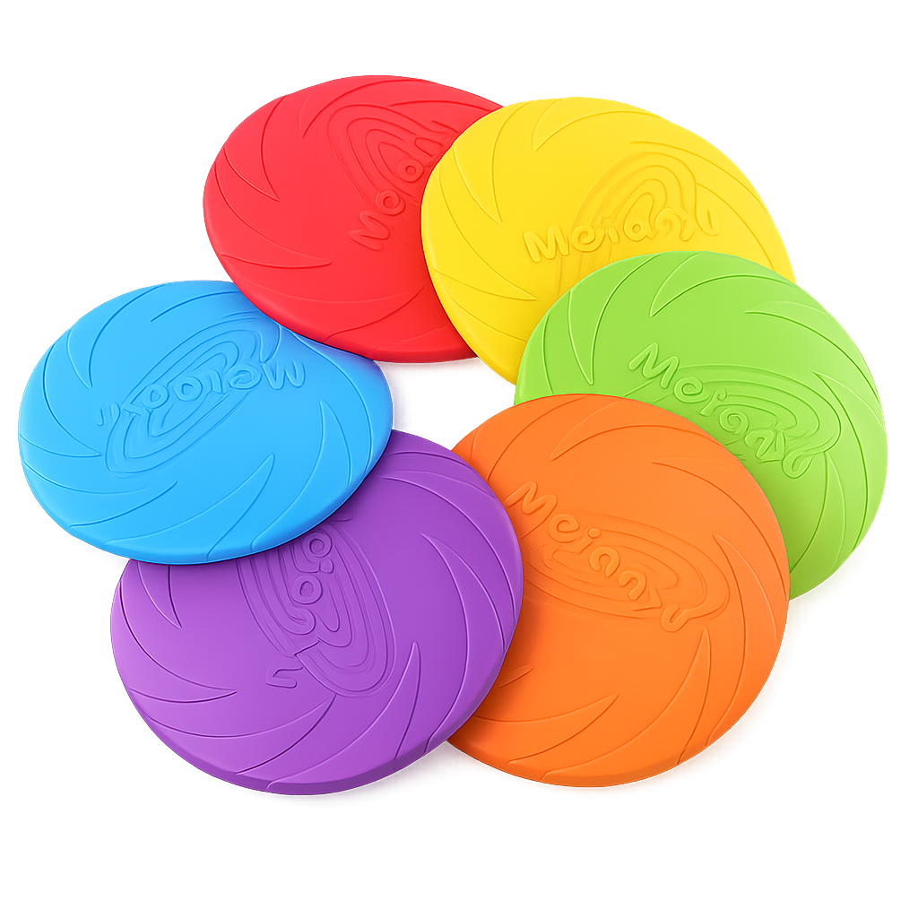 Rubber Dog Frisbee