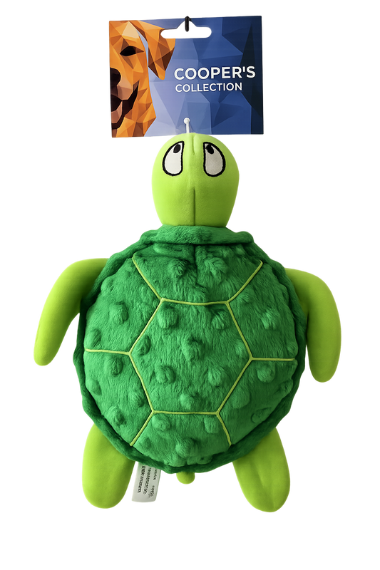 Turtle Plush Dog Toy
