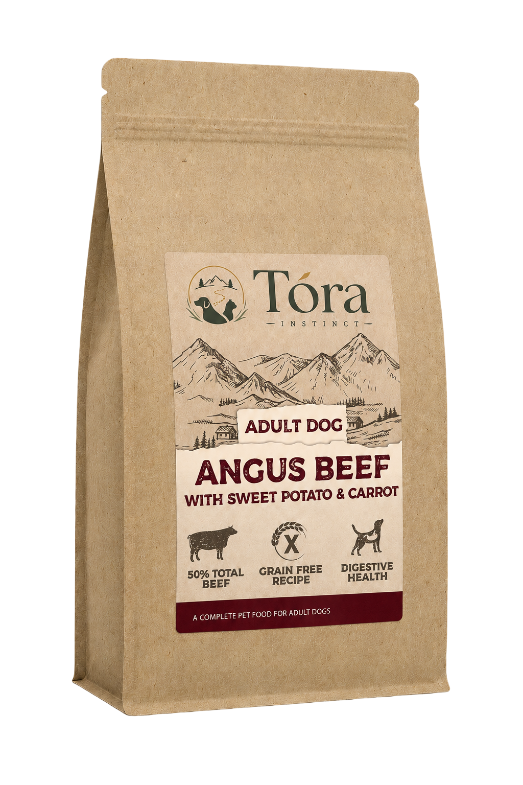Tora Instinct Angus Beef Adult Dog Food