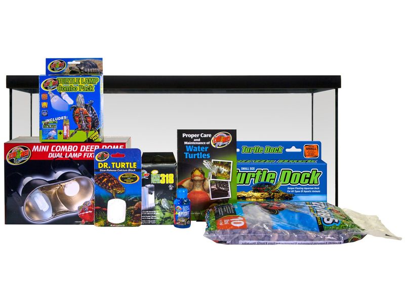 Zoo Med ReptiHabitat Aquatic Turtle Kit
