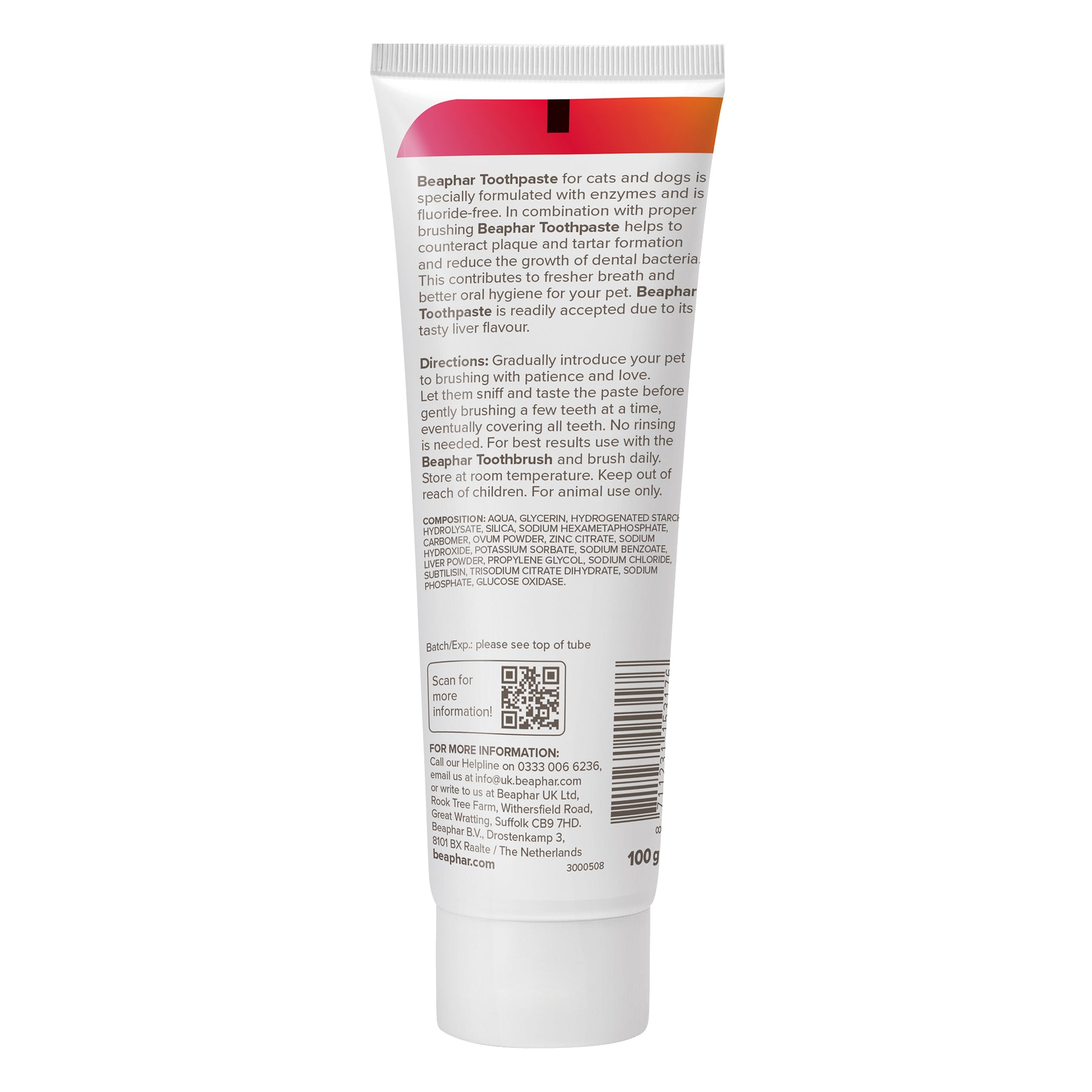 Beaphar Toothpaste for Cats and Dogs product features