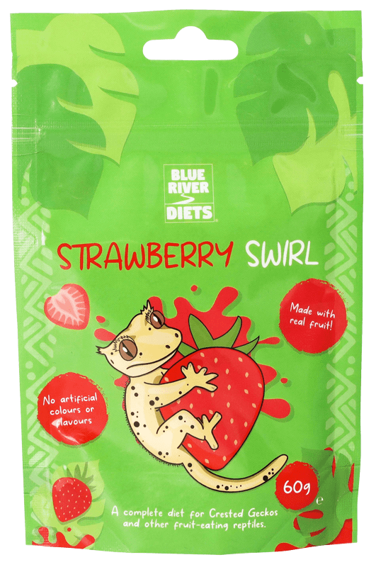 Blue River Strawberry Swirl Complete Gecko Food 60g