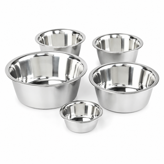 Flamingo Baldwin Stainless Steel Pet Bowl