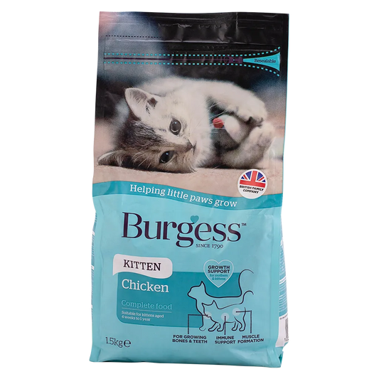 Burgess Kitten Food with Chicken 1.5kg