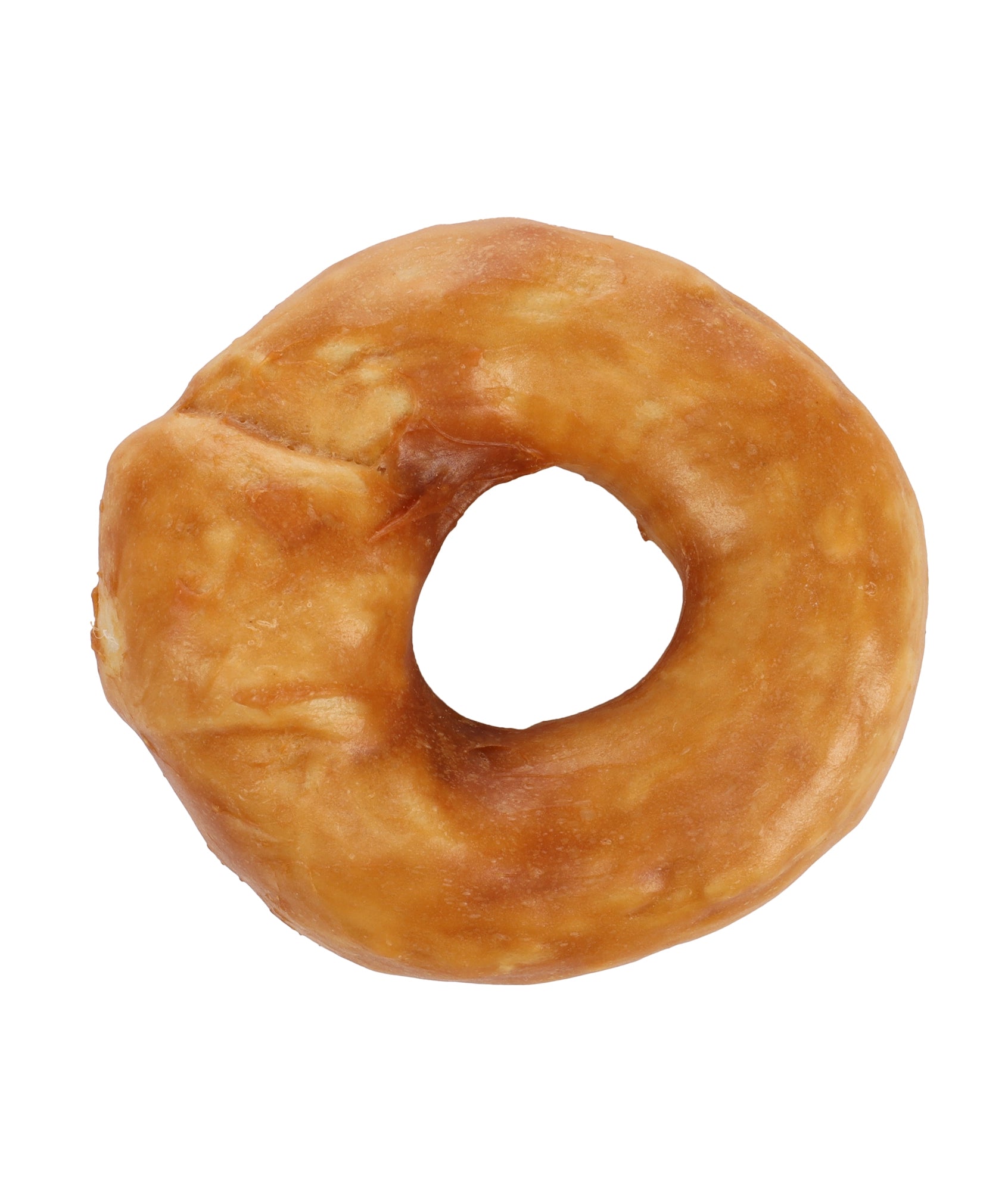Chicken collagen donut dog chew detail