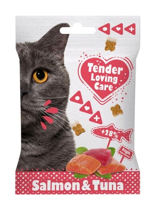 Duvoplus TLC Soft Cat Snack Salmon and Tuna 50g
