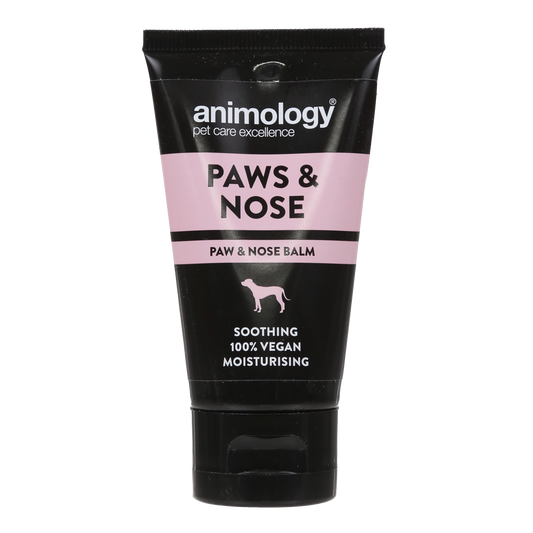 Animology Paws and Nose Balm 50ml tube on a transparent background