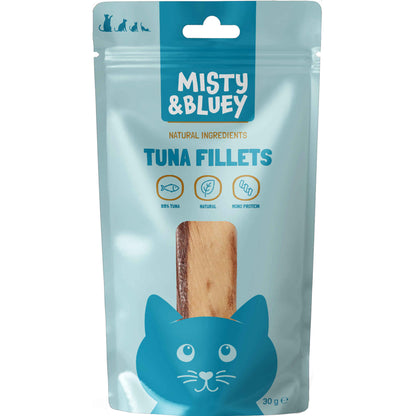 Misty & Bluey Tuna Fillets Cat Treats 30g
