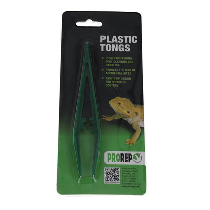 ProRep 10cm plastic feeding tongs in their retail packaging