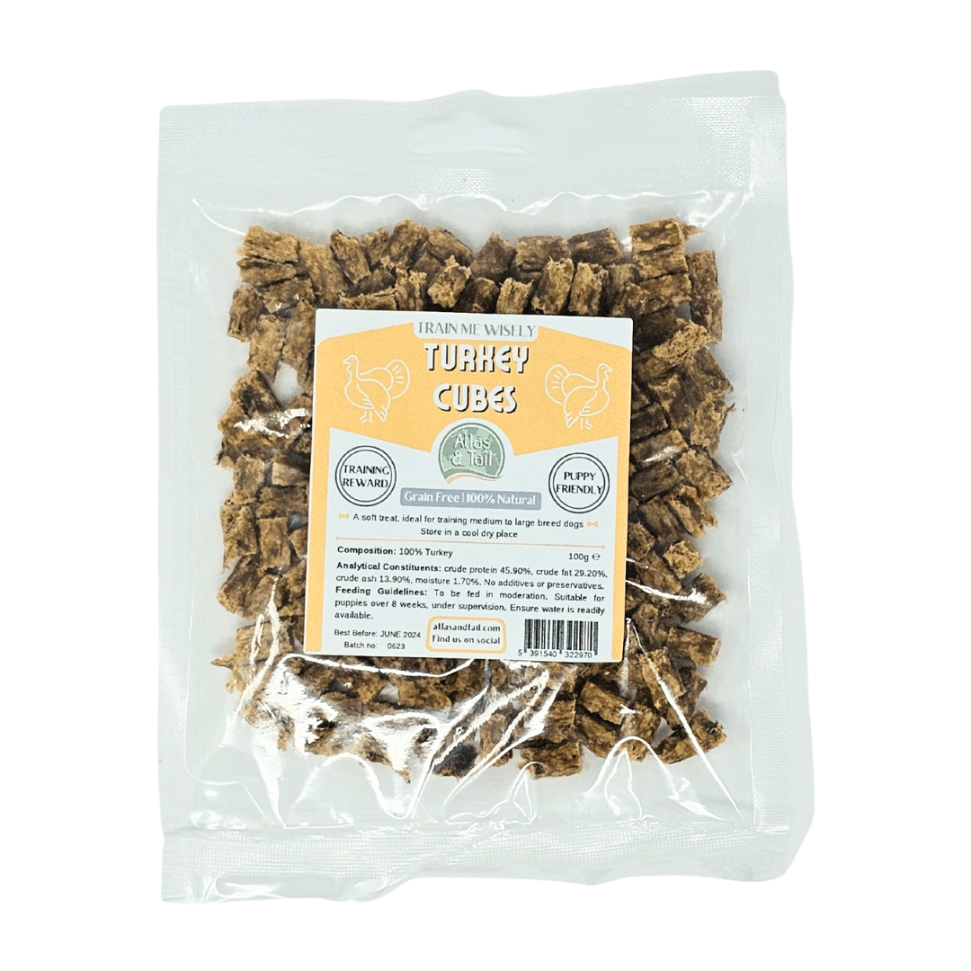 Atlas & Tail Turkey Cubes 100g