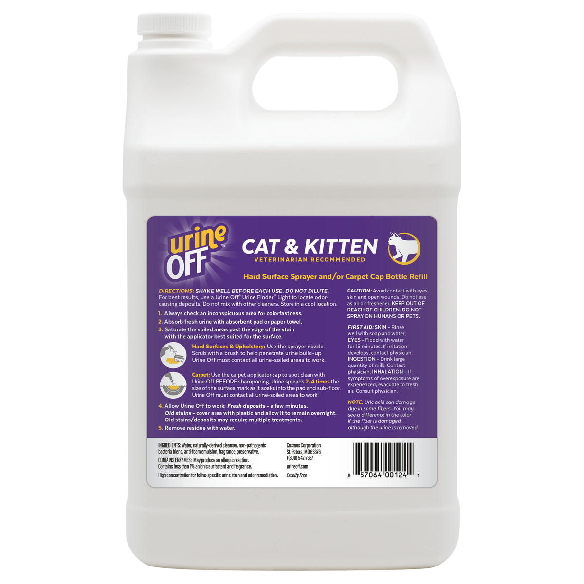 Urine Off Cat & Kitten Formula refill alternate view